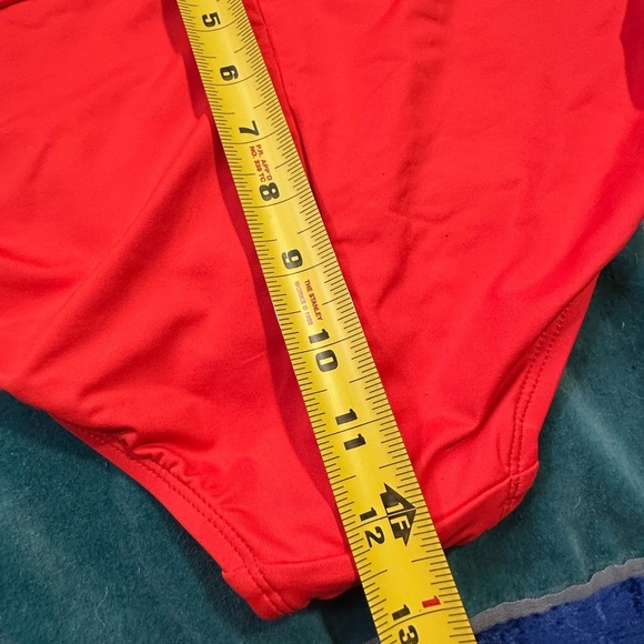 La Blanca LB01G95 Plus 20W Fold-Down Tummy Control Bikini Bottom Orange - Picture 6 of 12